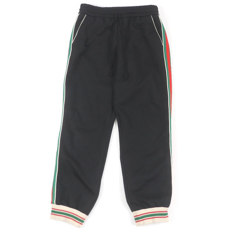 Gucci 663569 Webline GG Jacquard Jersey Jogging Trousers GG Jersey Jacquard
