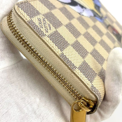 Louis Vuitton Damier Azure Illustre Zippy Wallet Round Zipper With Balloon