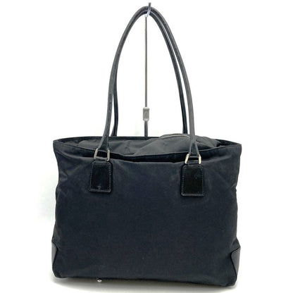 Prada Tote Bag One Shoulder Bag Nylon Black Ladies Men Simple Casual Fashion