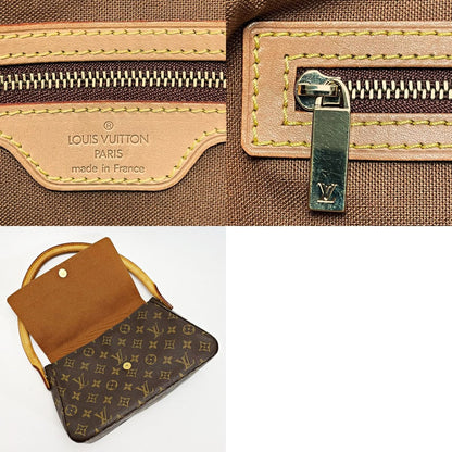 Louis Vuitton Monogram Mini Looping M51147 Brown Handbag Ladies Gold Hardware