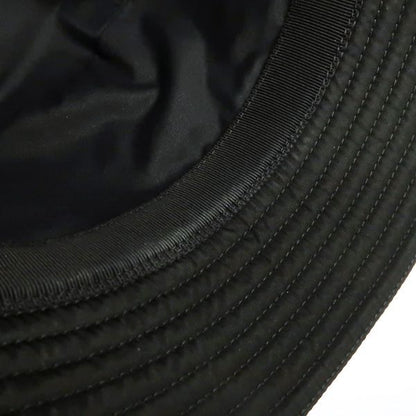 Prada Bucket Hat 1hc137 2DMI Bucket Hat Re-nylon Nylon M Size Triangle Plate