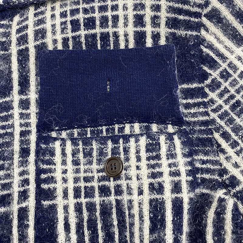 Dior Blouson White And Navy 013m213at080 Men's