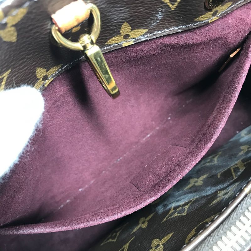 Louis Vuitton Handbag Montaigne BB Montaigne BB M41055 Monogram Canvas Brown