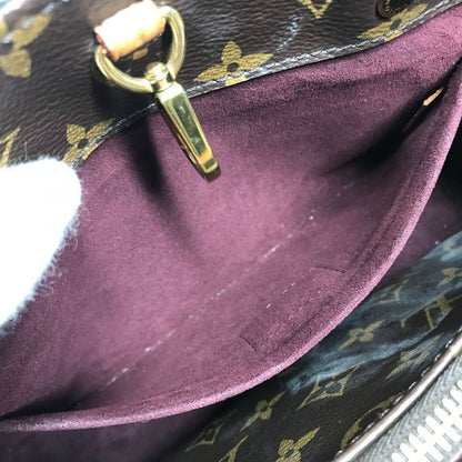 Louis Vuitton Handbag Montaigne BB Montaigne BB M41055 Monogram Canvas Brown