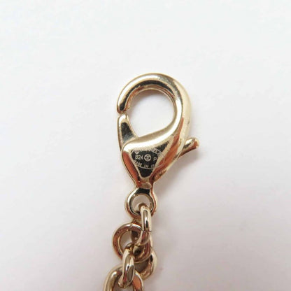 CHANEL B24P Abd325 Camellia Perfume Bag Icon Design Large Coco Mark Necklace