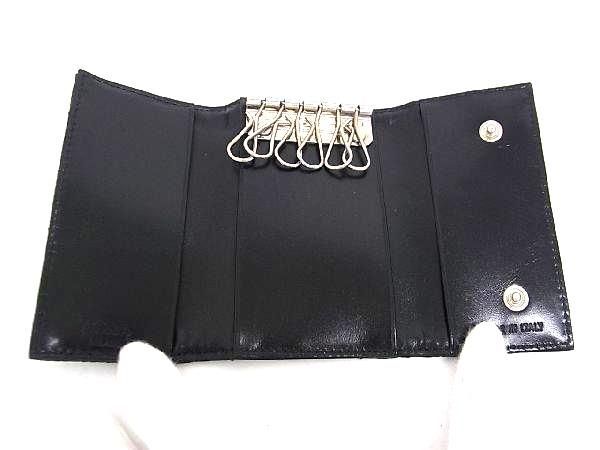 Prada Tessuto Nylon Quilted 6-ring Key Case Key Holder Men Women