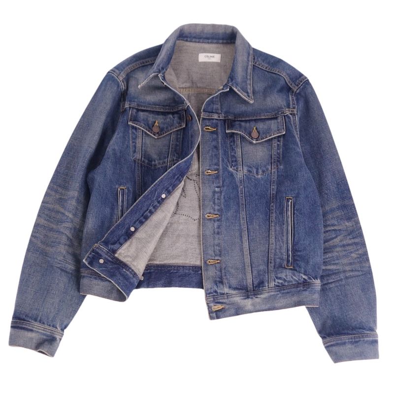 Celine Jacket 22AW Denim Jacket BOY