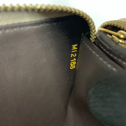 Louis Vuitton Portefeuille Comet L-Shaped Zipper Long Wallet M63104 Beige