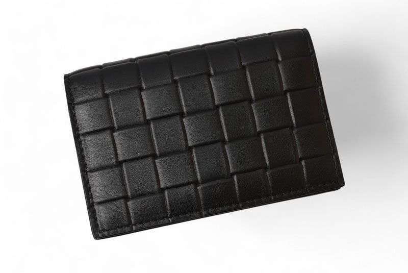 Bottega Veneta Unused Card Case Coin Case Bottega Veneta Leather Printgridcalf