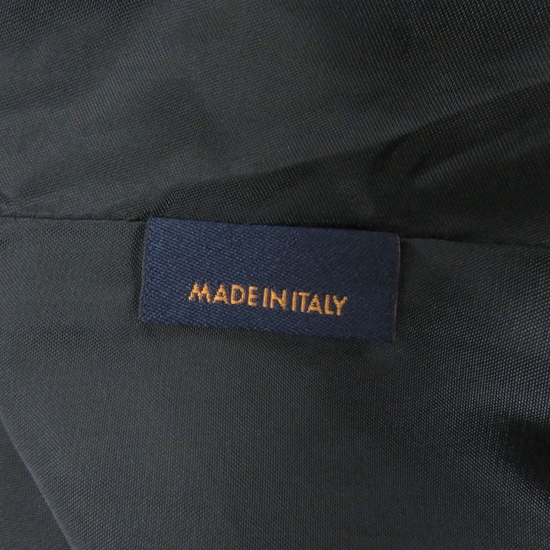 Louis Vuitton PONT NEUF FIT 100% Wool Peaked Lapel Single Tailored Jacket Navy