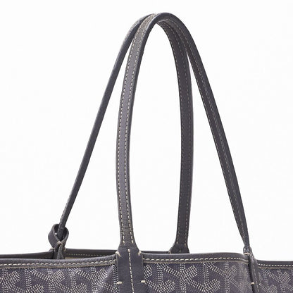 Goyard Saint Louis PM Tote Bag Coated Canvas Gray