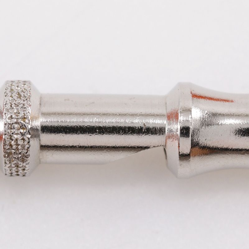 Hermes Siffre Ultrasonic Whistle Courchevel X Metal Orange/silver Ladies 20g