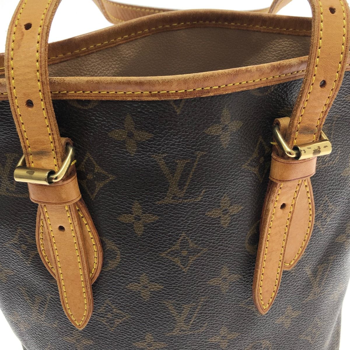Louis Vuitton Monogram Petit Baguette Tote Bag Main Item Only M42238 Monogram