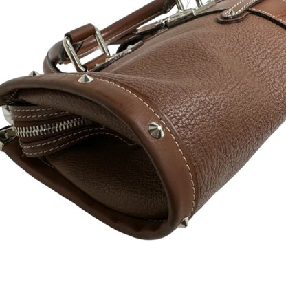 Louis Vuitton Souhari Sienne Epanoui PM Handbag Brown