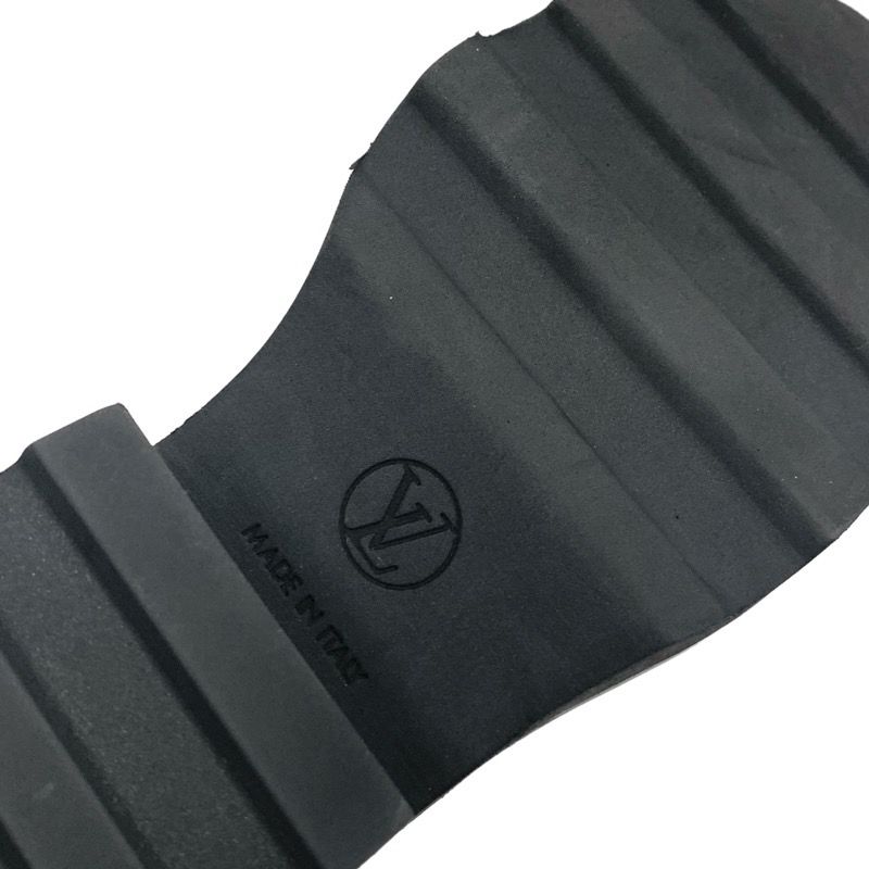 Louis Vuitton Bobur Line Boots Short Boots Shoes Leather Fabric White Black