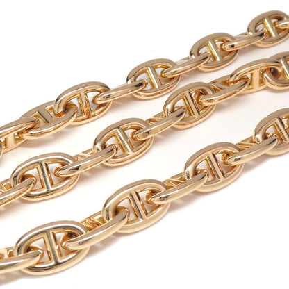Hermes Necklace Chaine D'ancre PM 43 Pieces 43 Links Chain 18K Pink