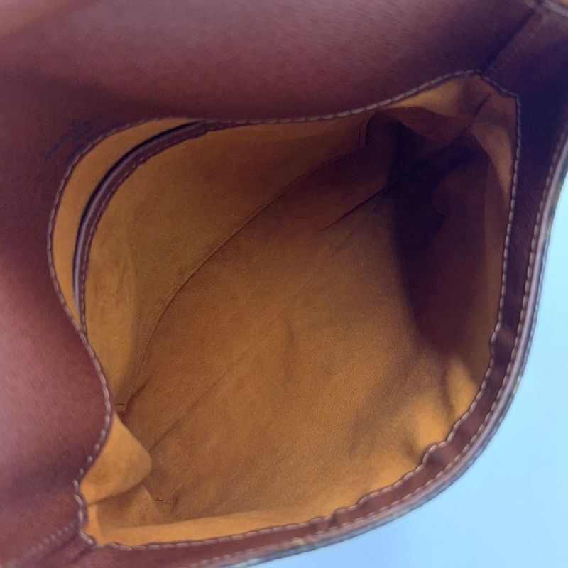 Louis Vuitton Musette Salsa Short Strap Monogram Leather × PVC Brown Shoulder