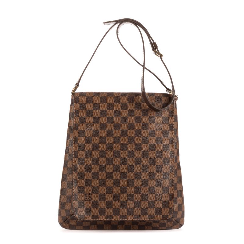 Louis Vuitton Musette Salsa Long Strap Brown Damier Ebène AB