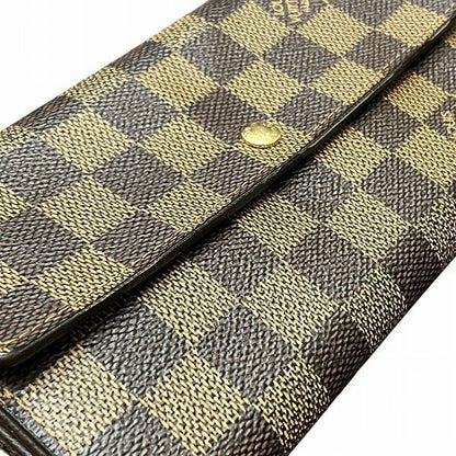 Louis Vuitton Damier Portefeuille Sarah N61724 Long Wallet Unisex
