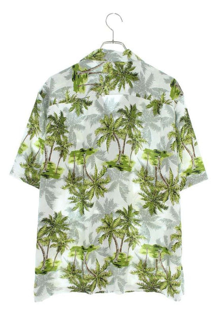 Celine 2c946341x Hawaiian Rayon Short Sleeve Shirt Men's 40