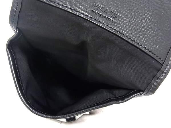 Prada Tessuto Nylon And Saffiano Leather Shoulder Bag Crossbody