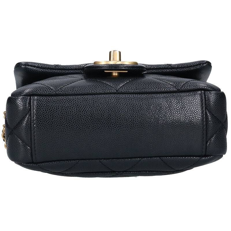 Chanel Mini Matelasse Caviar Skin Chain Shoulder Bag Women