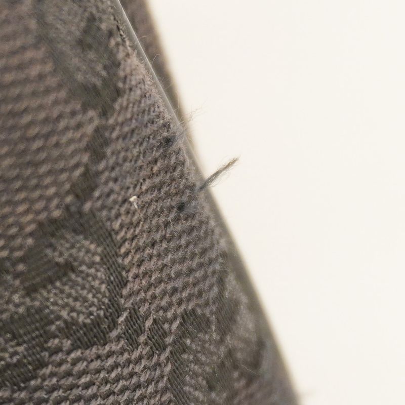 Gucci Shoulder Bag GG Canvas 122790 Canvas Black Silver Hardware Women