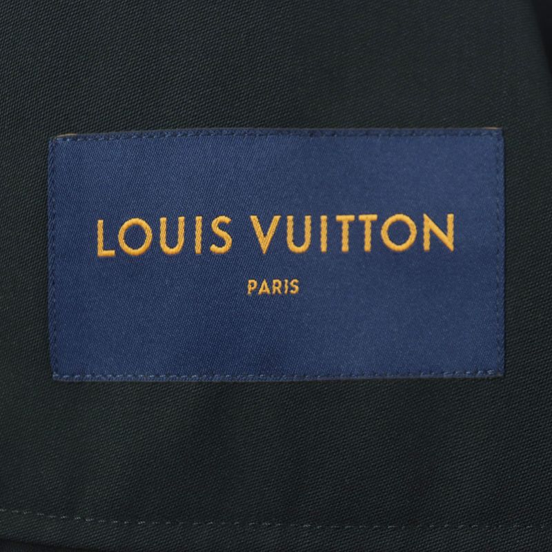 Louis Vuitton 22AW LV Logo Cara Column Cabas - All Shirt Jacket Black 48 Made