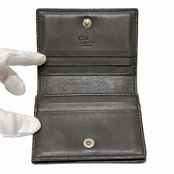 Gucci Micro Gucci Shimmer 544474 Branded Accessories Card Case Men's