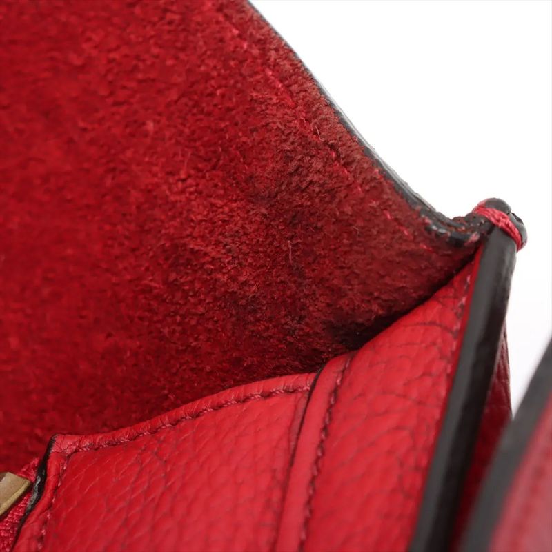 Celine Luggage Micro Shopper Leather Handbag Tote Women's EEE Cw67-1