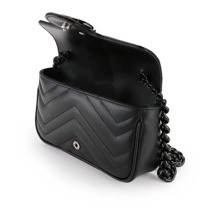 Gucci Shoulder Bag GG Marmont Black