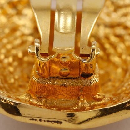 Chanel Coco Mark Vintage Gold Plated Ladies 23.2g Earring