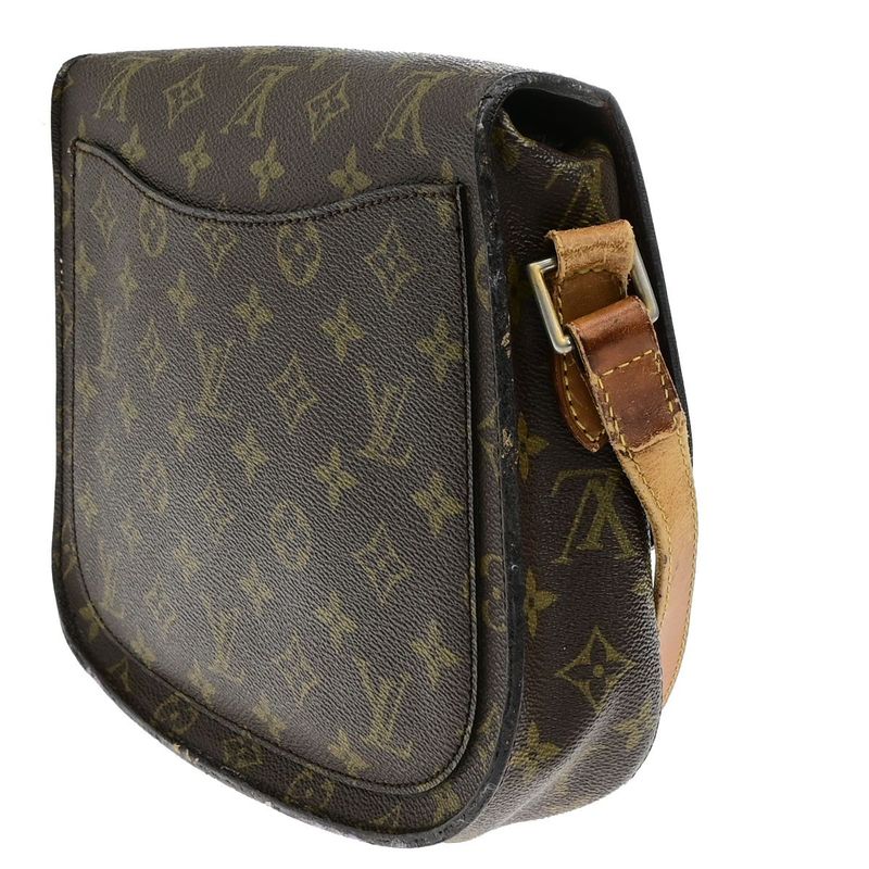 Louis Vuitton Shoulder Bag Saint-cloud GM Monogram Leather Vintage M51242