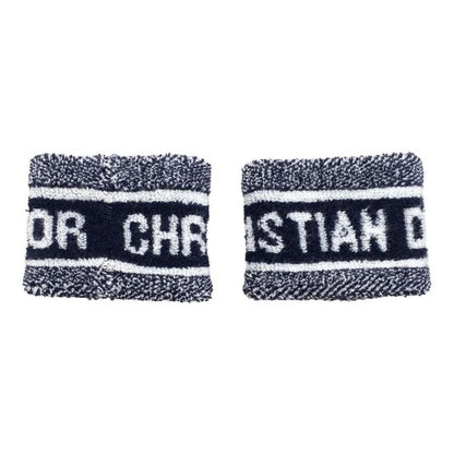 Christian Dior Headband Wristband 21spo720i200 Logo Navy Blue Christian Dior