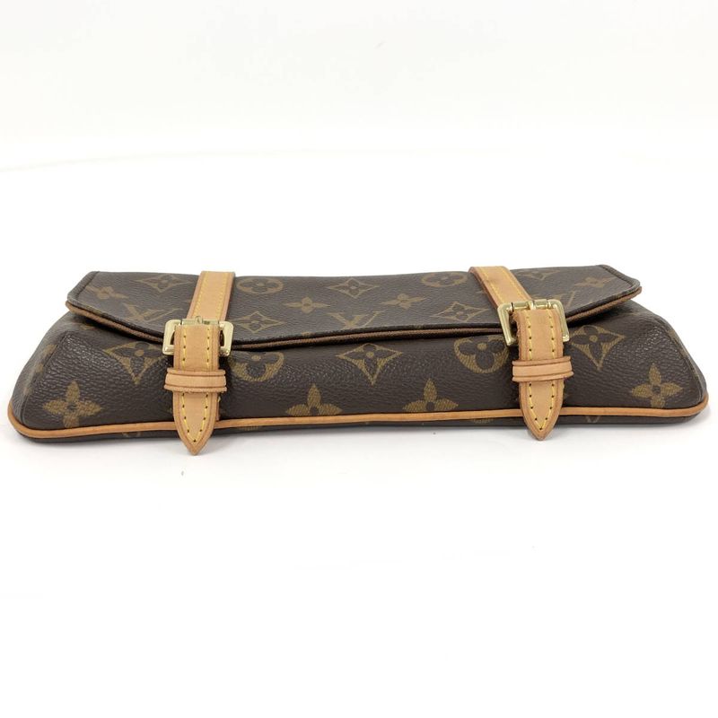 Louis Vuitton Pochette Marelle Handbag Monogram Brown M51159