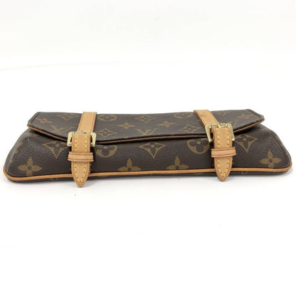 Louis Vuitton Pochette Marelle Handbag Monogram Brown M51159