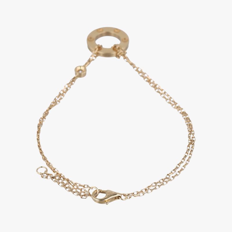 Cartier Love Circle Diamond Gold Au750 B6038300 Dyf404