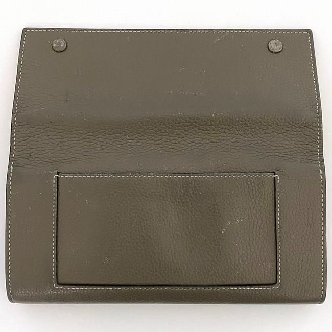 Celine Bifold Long Wallet Large Flap Ec21285 Glazed