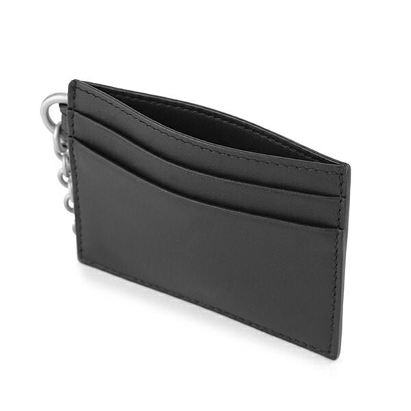 Bottega Veneta Card Case Nero/silver