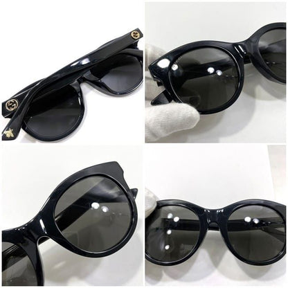 Gucci Sunglass Es Ec21340 Black Interlocking Bee