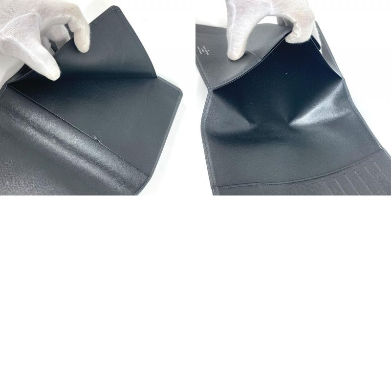 Louis Vuitton Notebook Cover Agenda Bureau R20409 Taiga Leather Black