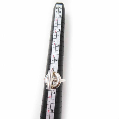 Hermes 2024 Echappee Ring - Ring Ag925 Silver #14 With Box Weight 10.1g Ladies