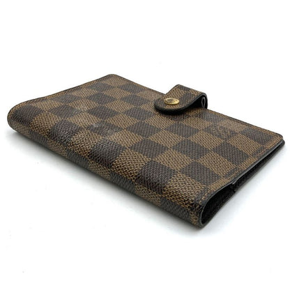 Louis Vuitton R20700 No Betas Agenda PM Notebook Cabas - Damier Ebène Leather
