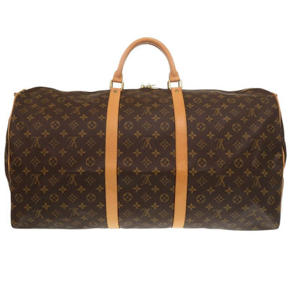 Louis Vuitton Keepall Bandoliere 60 Monogram M41412 Monogram Canvas Brown