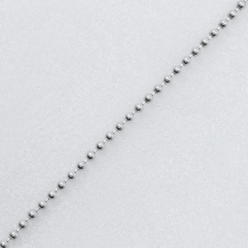 Tiffany & Co Roman Cross Ball Chain Silver 925 Ladies 13.4g Necklace