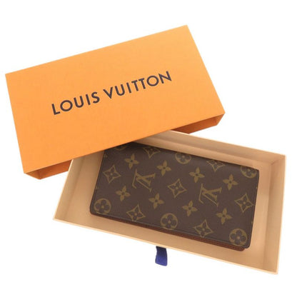 Louis Vuitton Portefeuille Columbus Monogram M60252 Brown Long Wallet LV 0469