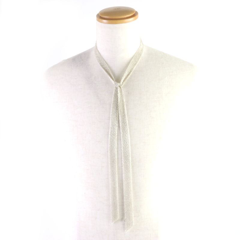  Tiffany & Co Vintage Old Tiffany & Co Mesh Scarf Necklace Sv925 Silver With