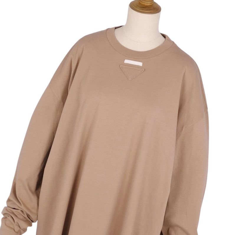 Prada T-shirt 2023 Cut And Sewn Long Sleeves