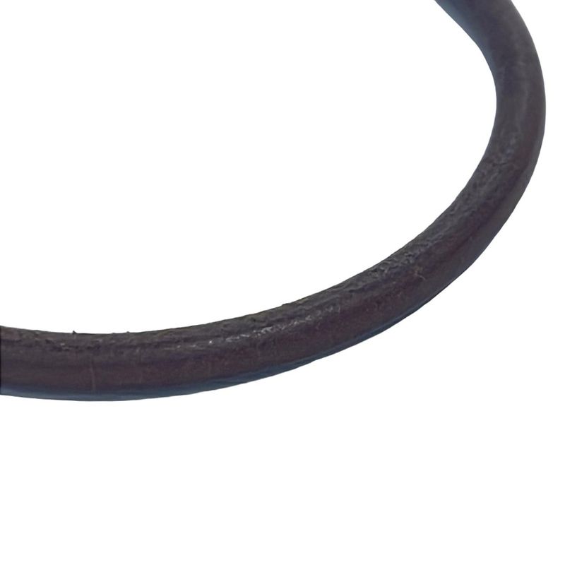 Hermes Bracelet Jumbo Leather Dark Brown Gold Hardware