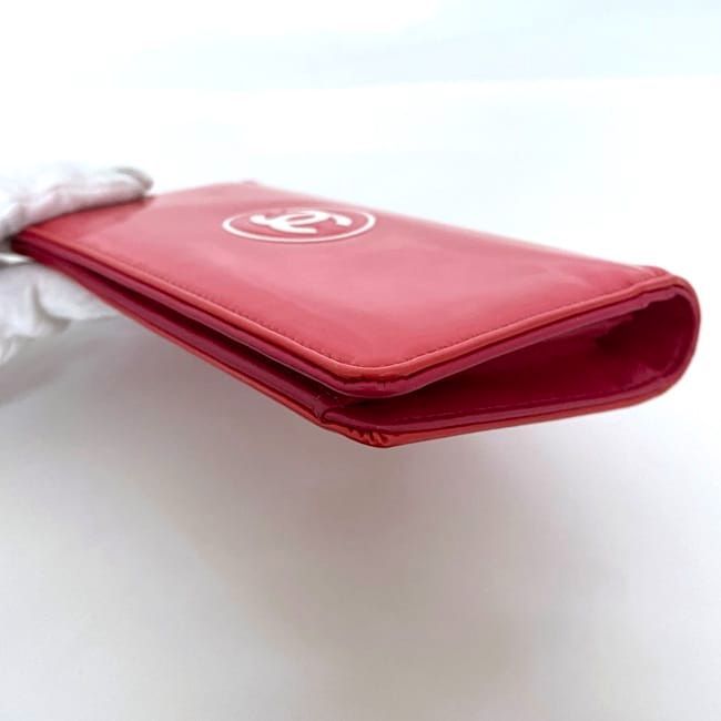 Chanel Foldable Long Wallet Pink Makeup Line
